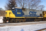 CSX 1543 Interchanging with the Raritan Central